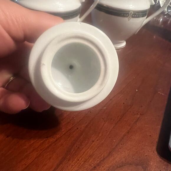 Vtg Wedgewood Embassy Collection Sugar & Creamer Serveware Whitefield Fine China - Picture 10 of 11